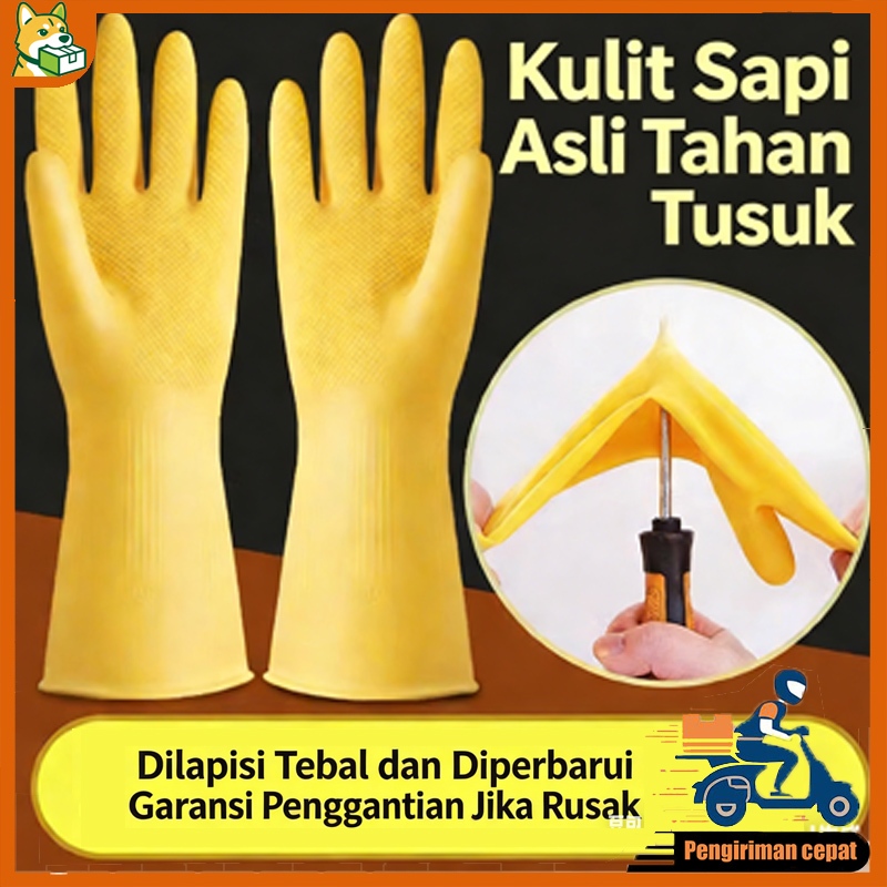 Sarung Tangan Karet Tebal  Sarung Tangan Latex Berkebun / Cuci Piring