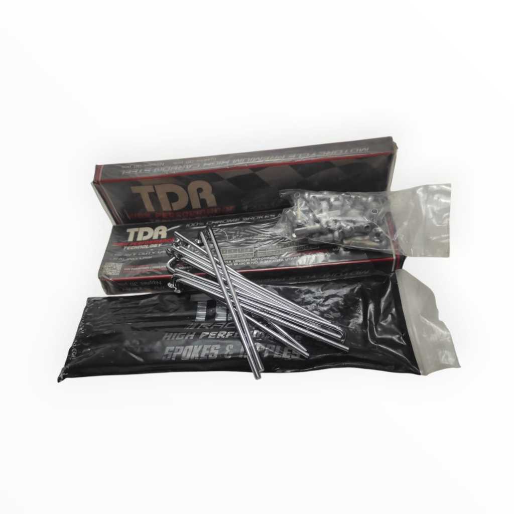 Jari-Jari Velg Motor TDR 9×120 + Nipple | Baru Stok Lama