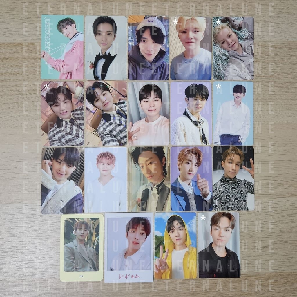 SEVENTEEN Photocard Trading Card Membership Caratland In The Soop Jeonghan Joshua Woozi The8 DK Vern