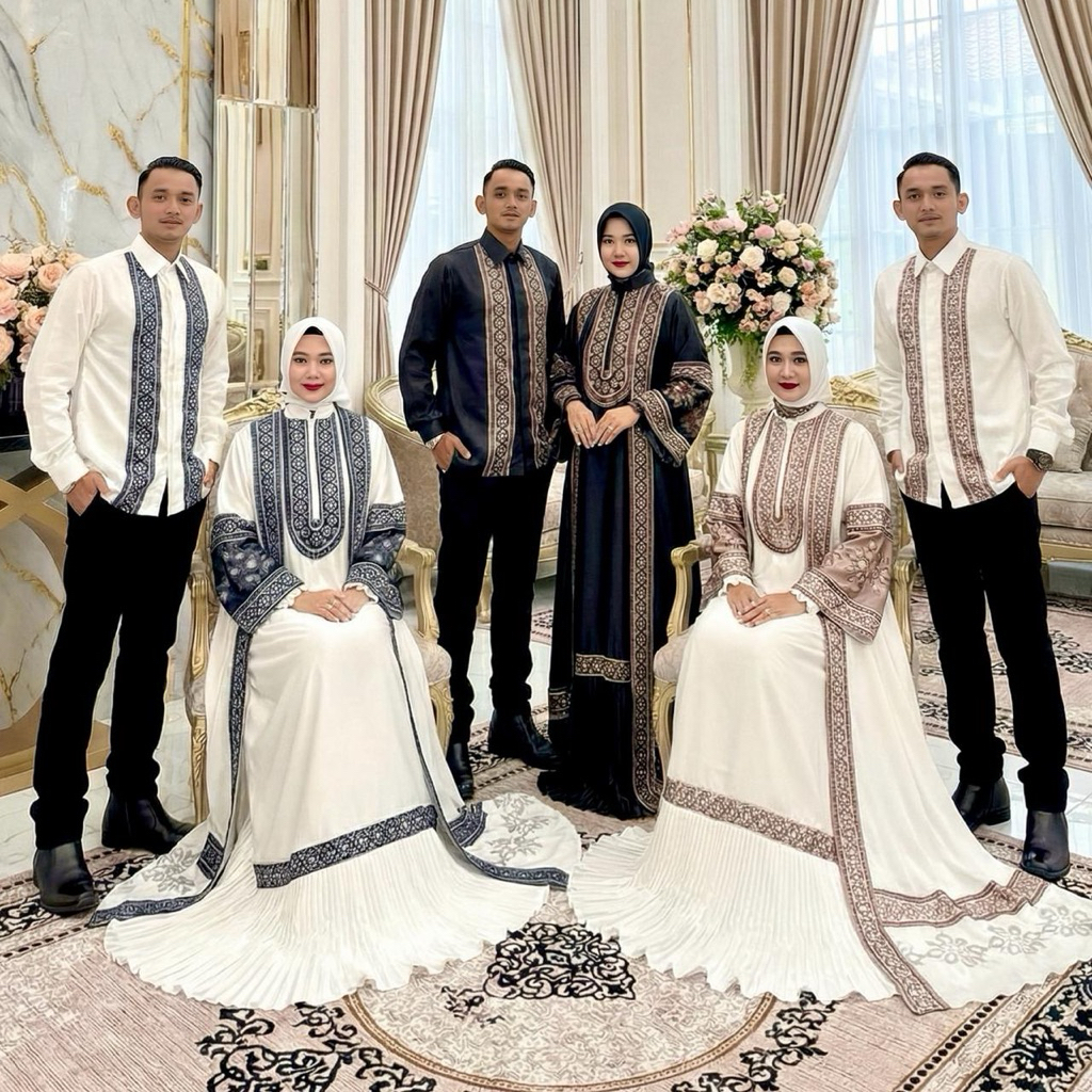 GAMIS SARIMBIT AURAKAY MARWAH 7394 DAN SAADAH 7512 ORI BY AURAKAY SYAR’I stok ready dan PO