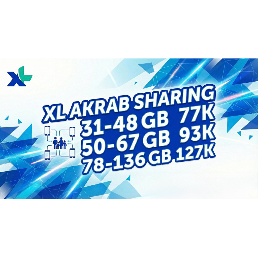 Isi Ulang Kuota Axis Xl Akrab Kuota Xl Circle 28 Hari Murah