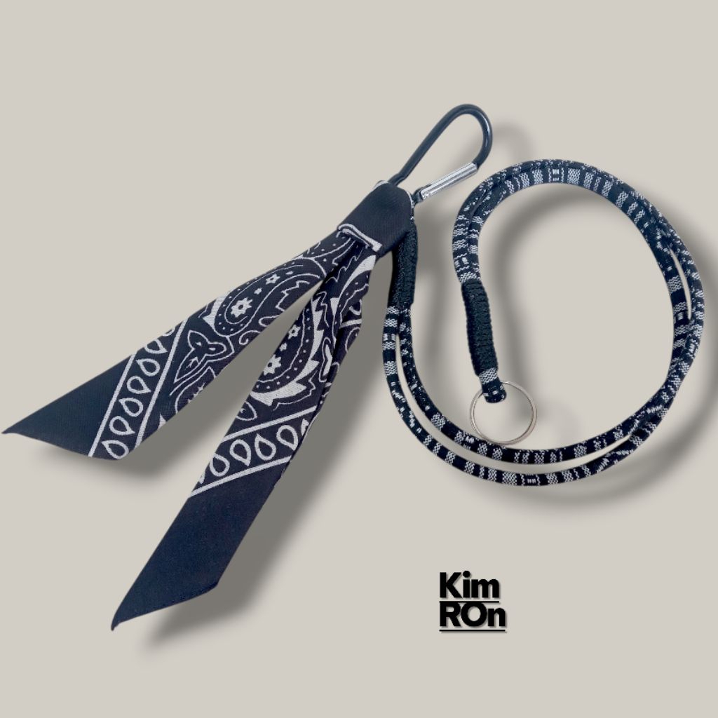 Tali Dompet Pria Keren Tenun Etnik Batik Nusantara Ganci Bandana Slayer Pengaman Dompet Rantai Dompe