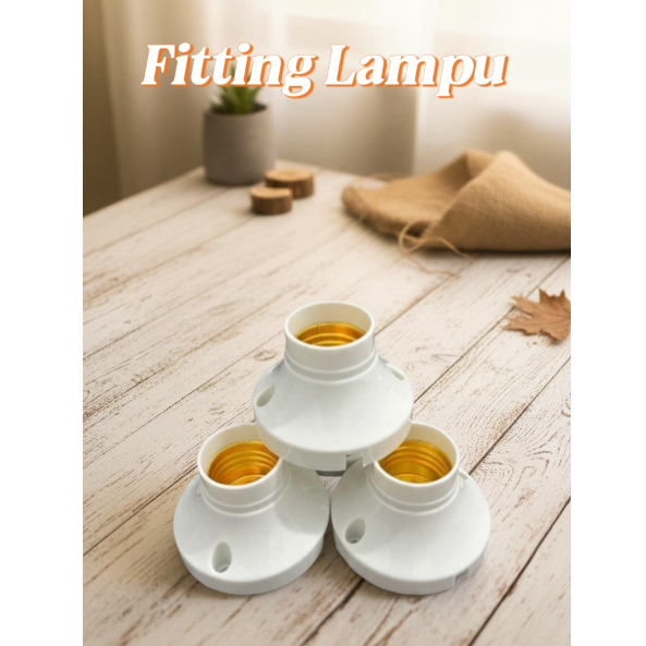 fitting lampu plafon minimalis / fitting lampu plafon mini