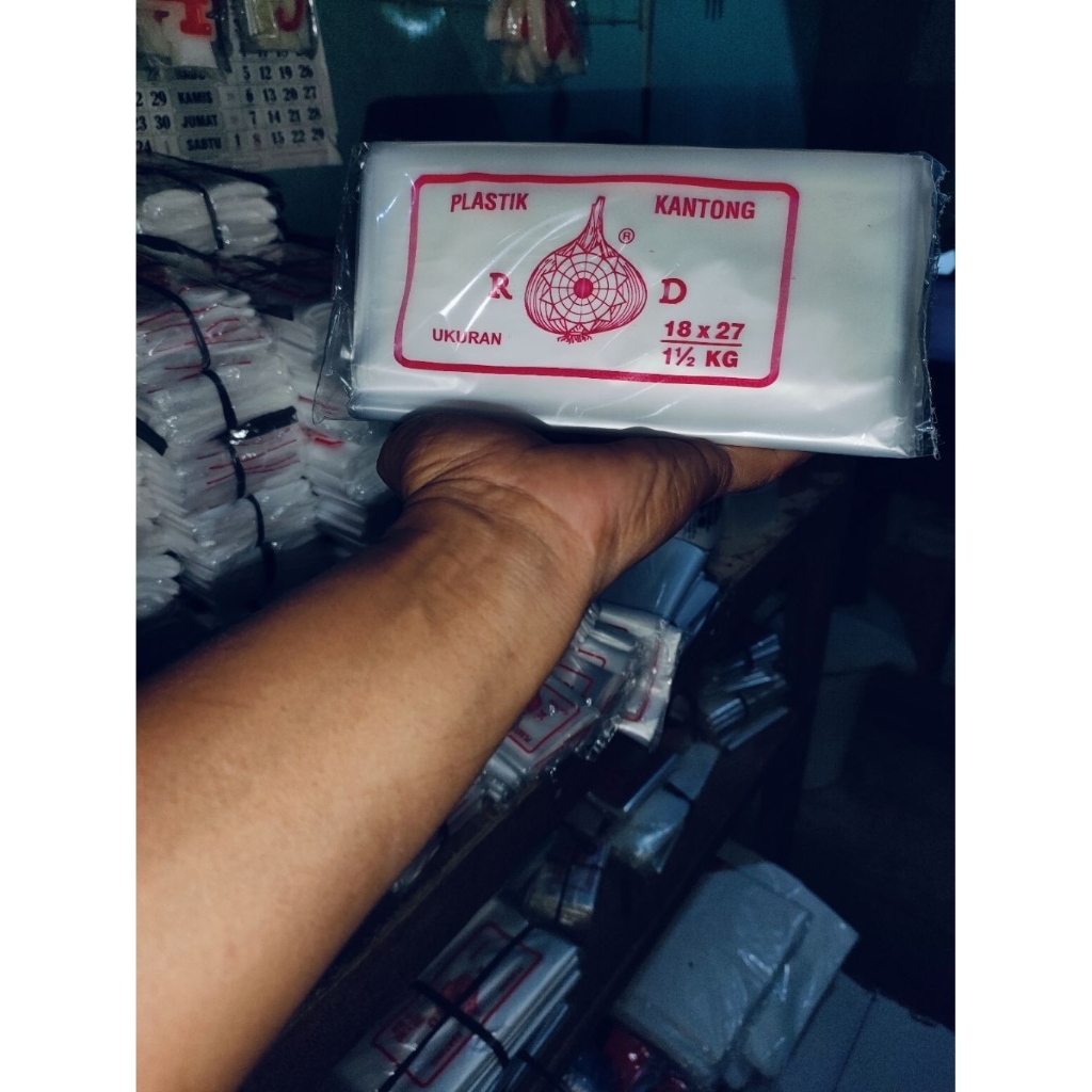 Kantong Plastik HD Br 18x27 Bawang 18x27