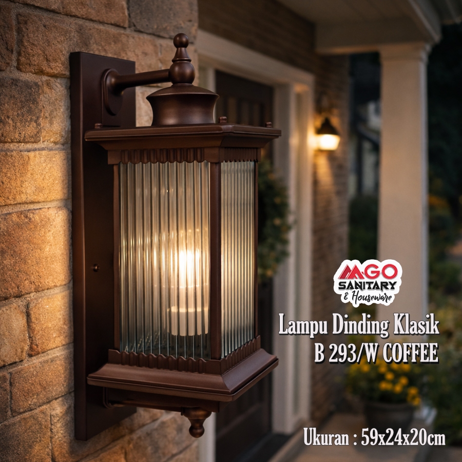 Lampu Dinding Klasik Premium – Outdoor & Indoor – Vintage Elegan
