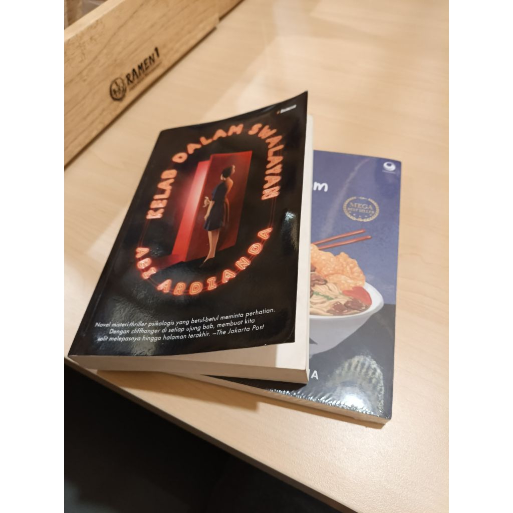 jual preloved novel kelab dalam swalayan