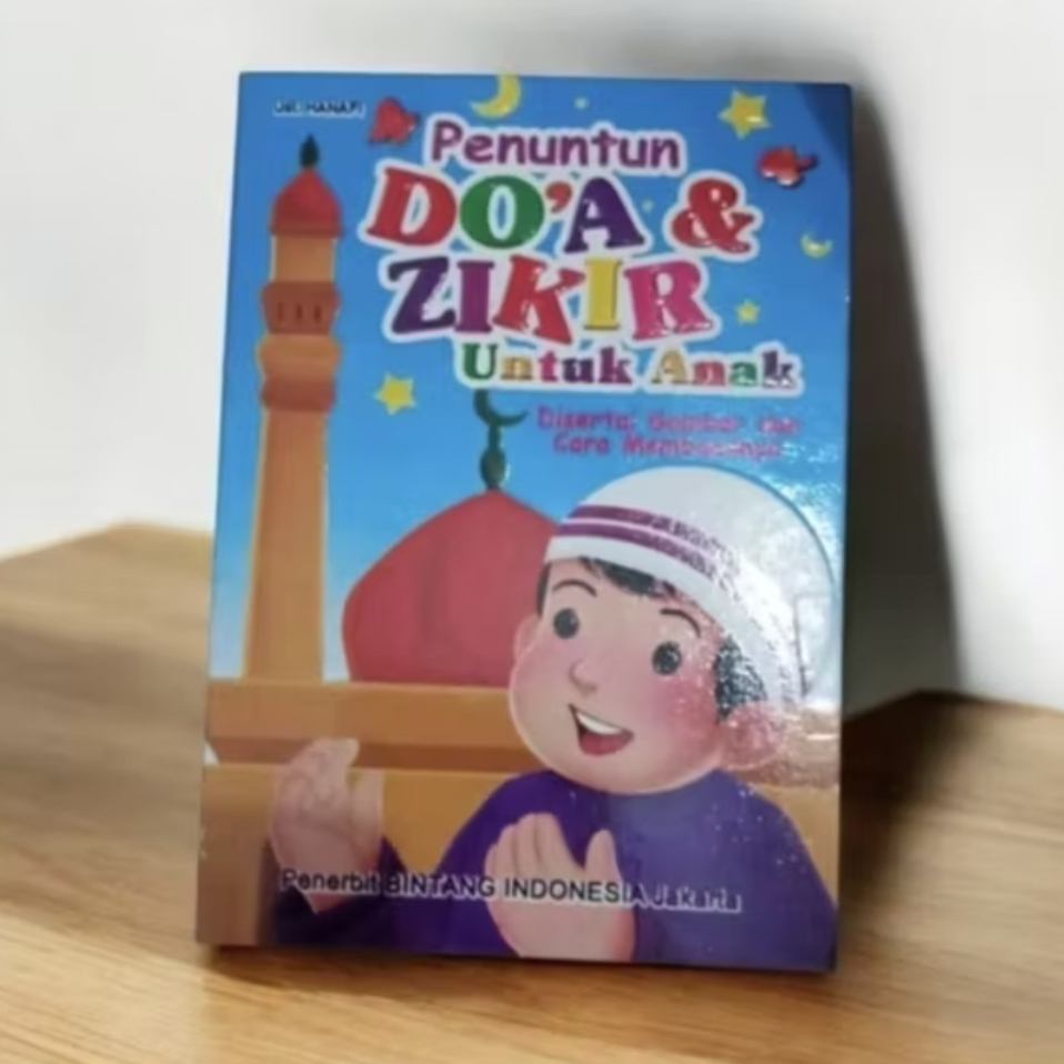Buku Anak Doa dan Zikir Anak Sholeh Lengkap - Penuntun Doa Harian Anak Bergambar BI