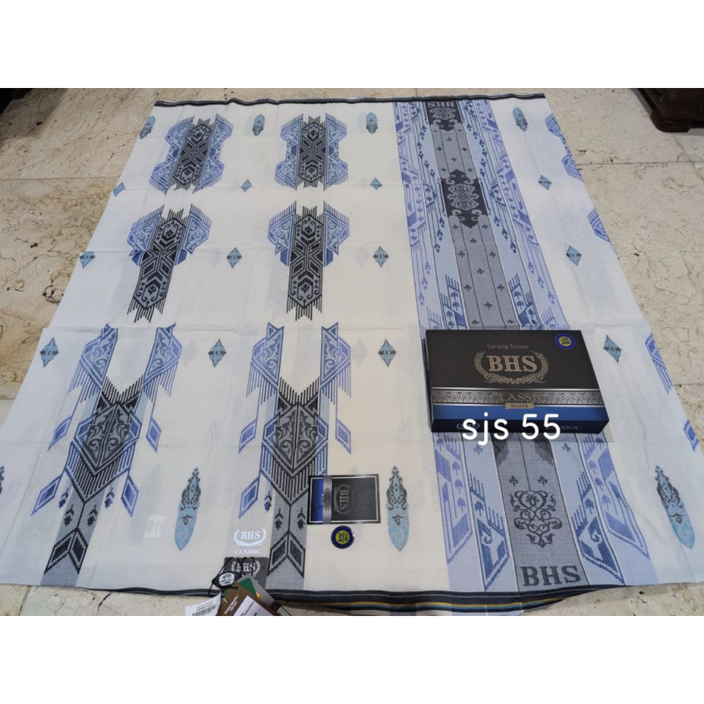 Sarung BHS Classic JSN Silver Sarung BHS Classic JGC Silver Sarung BHS Classic Jacquard Silver