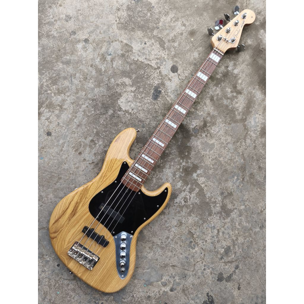 Bass Fender Aktif Jazz Bass HQ 5 String Second Istimewa