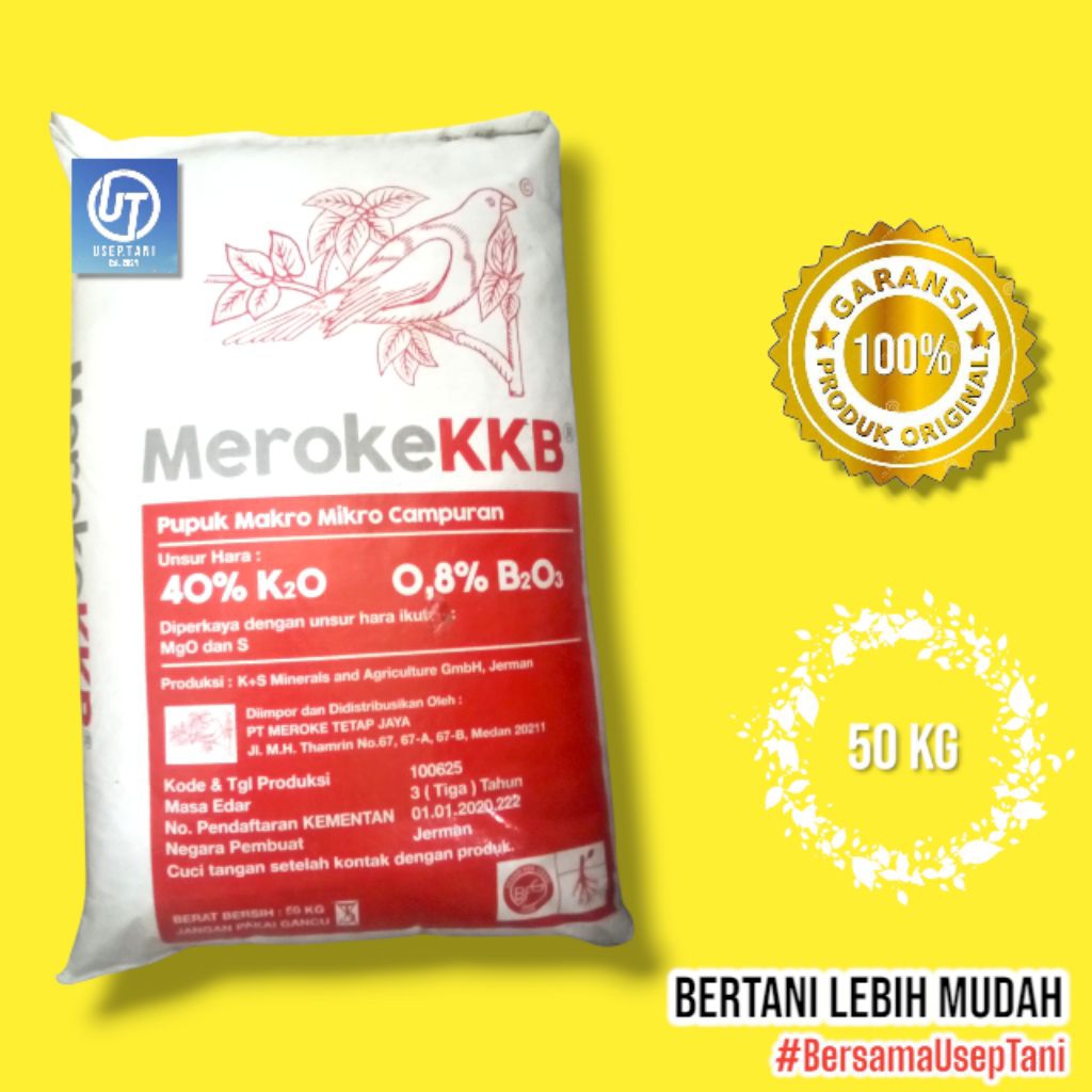 MEROKE KKB 50KG ORIGINAL PUPUK KORN KALI BORON