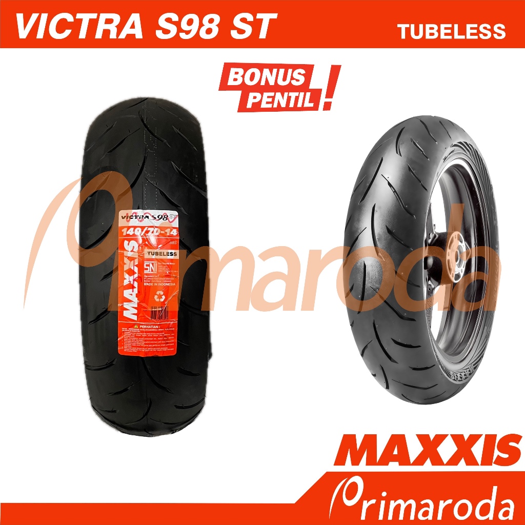 Ban motor MAXXIS Victra ST 140/70 Ring 14 Tubeless 140/70-14