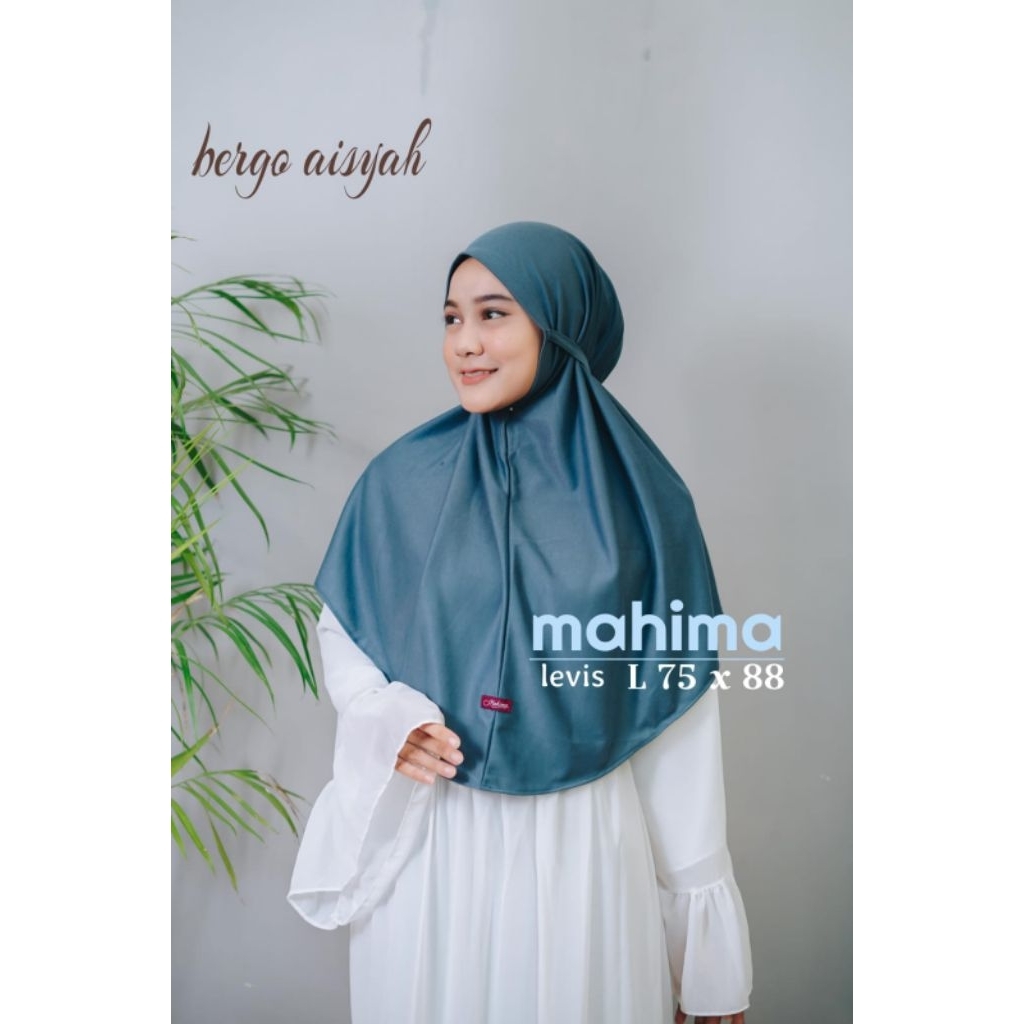 Jilbab Mahima size L | Jilbab Bergo | Hijab Mahima