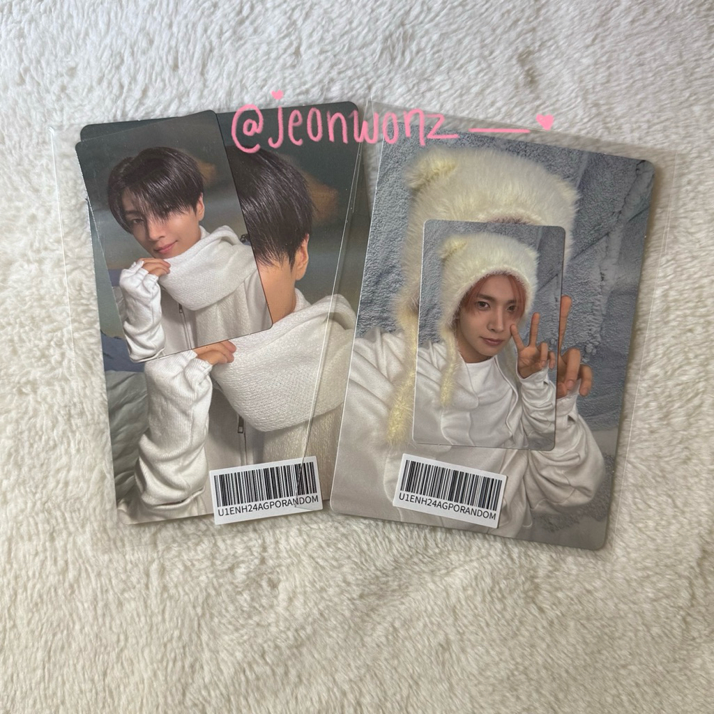 Enhypen Jay Heeseung Jake Ni-ki Jungwon Romance Untold DayDream Weverse Pre-order Benefit POB Photoc