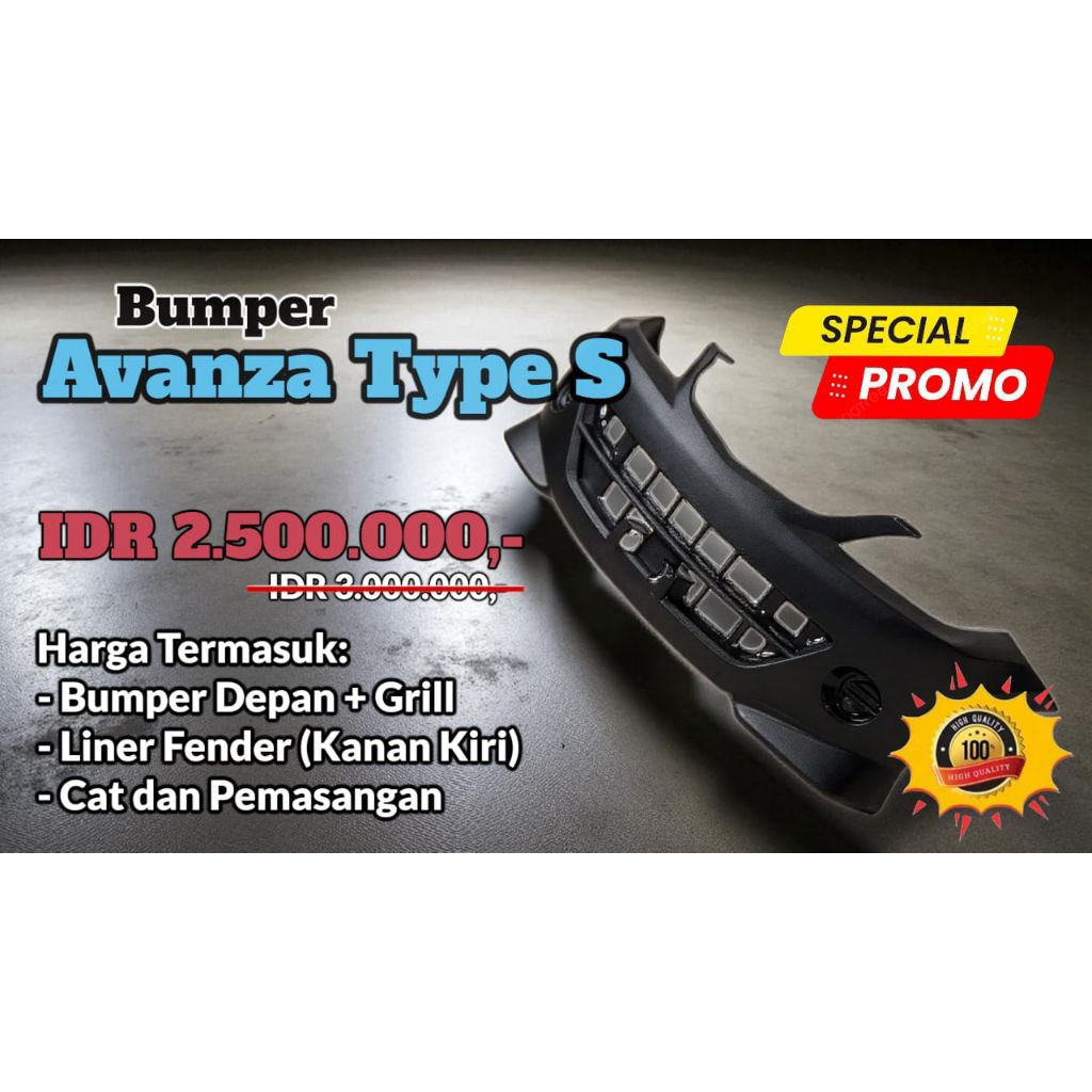 Paket Upgrade Avanza Type S