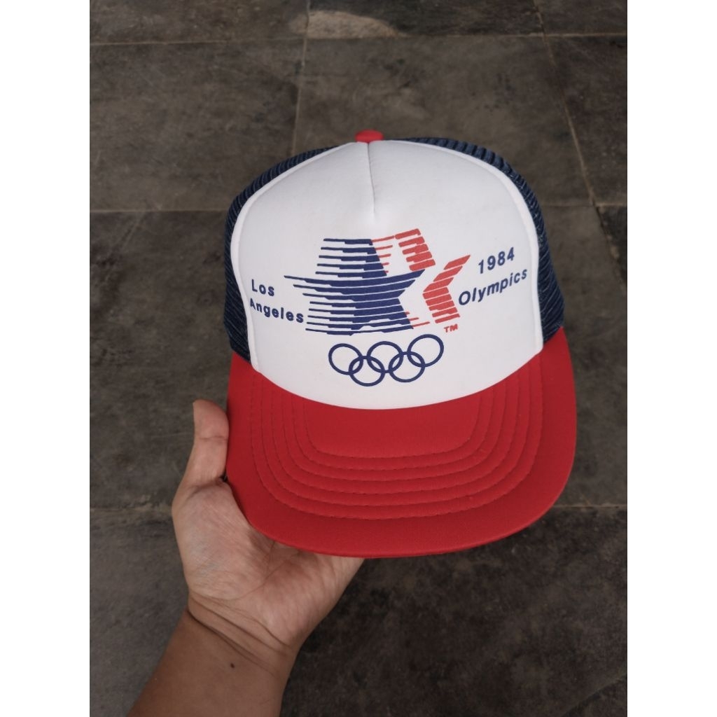 Topi Trucker Olympic LA 1984