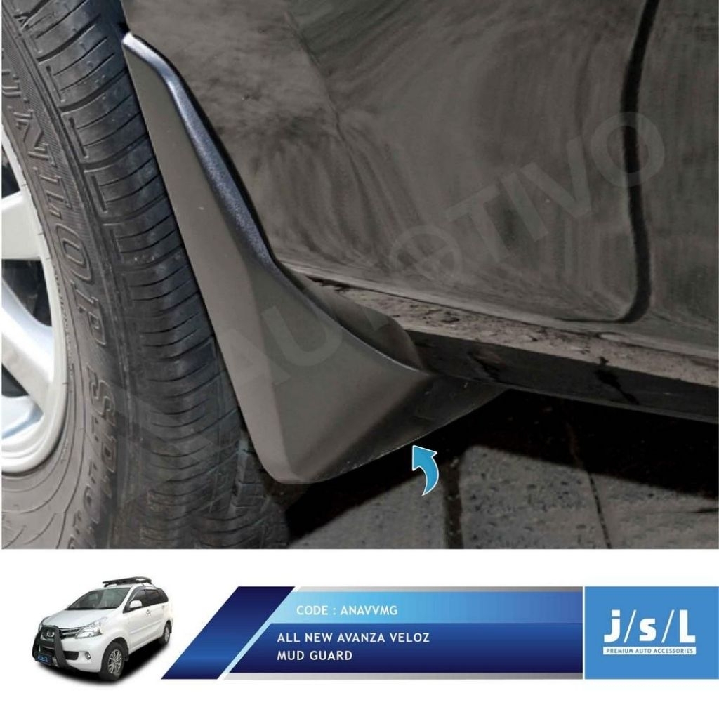 MUDGUARD KARPET LUMPUR ALL NEW AVANZA VELOZ 2012-2015 ORIGINAL JSL