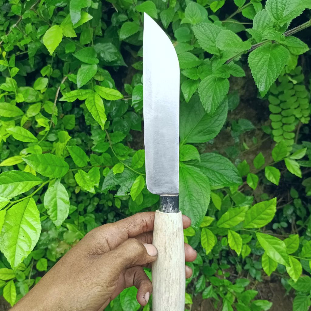 Pisau dapur khas madura plat baja supertajam