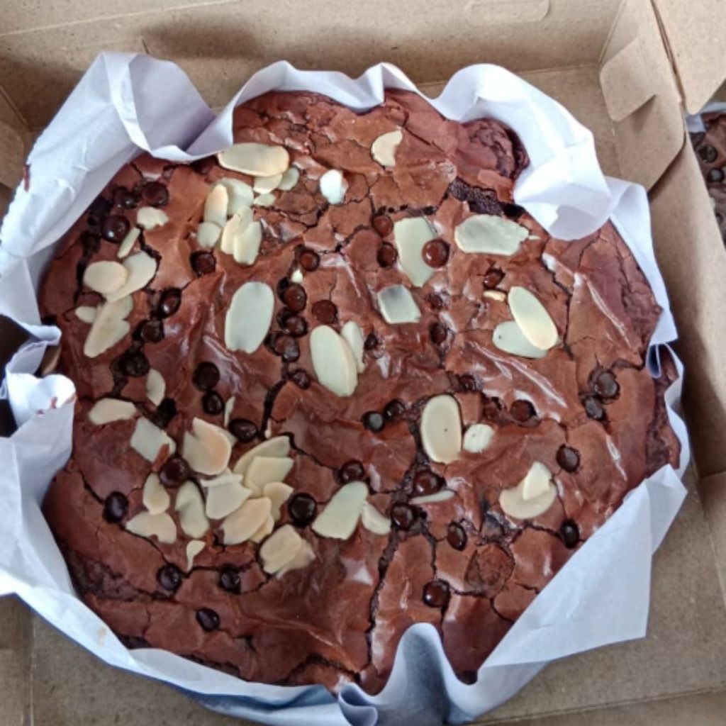 fudgy brownies 18cm super nyoklat