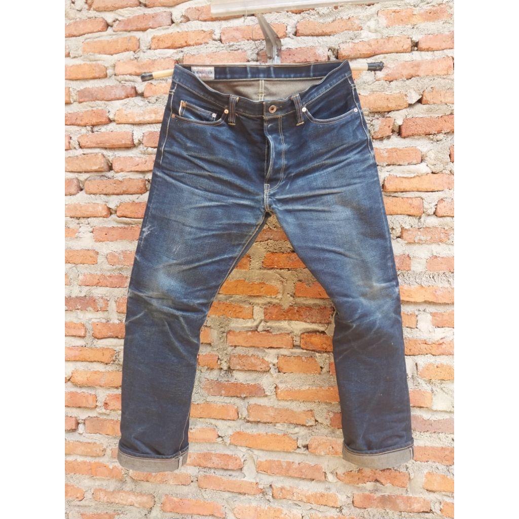 Wingman denim indibrown 17 oz