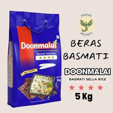[SDW] pekanbaru/Beras Basmati Doonmalai 5kg Utuh 1% Kepcahan Untuk Masakan Arab India
