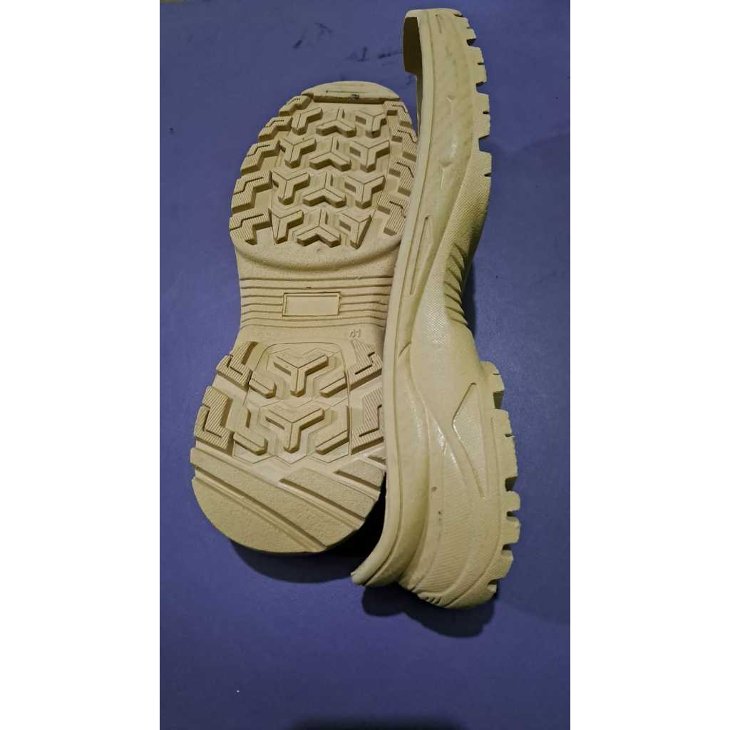 AUTSOLE / SOL SEPATU LIBRA CREAM bahan karet mentah,KING,TRAKKING,HAIKING,TNI,POLRI,POL,PP dll