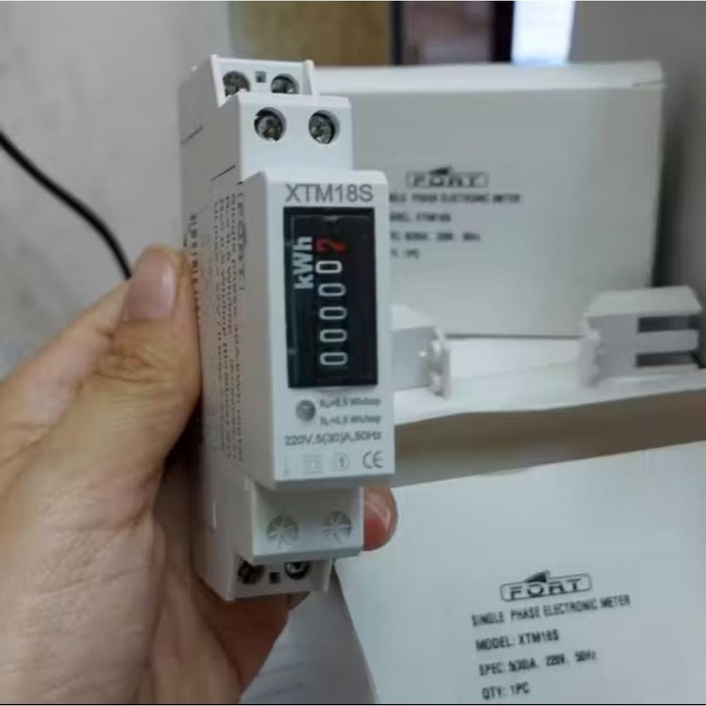KwH Meter 1 Phase XTM18S analog