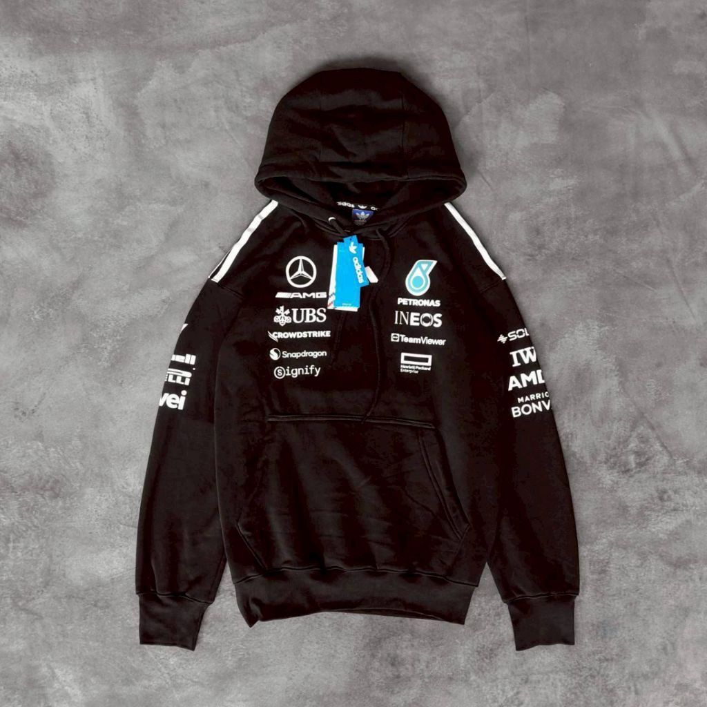 Jaket Sweater Hoodie Adid4s Petronas Jaket Hoodie Unisex Pria Wanita