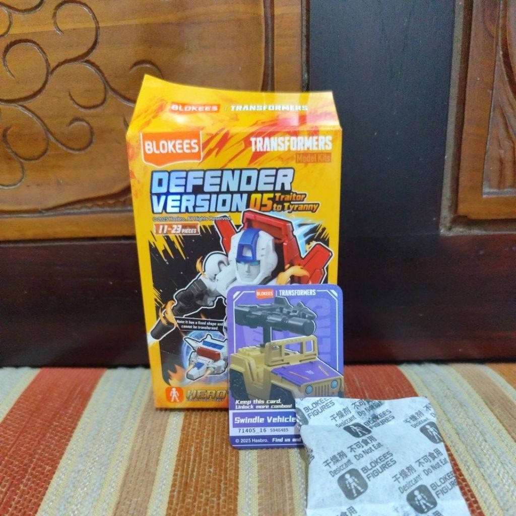blokees Transformers devender ver 05 Swindle Vehicle part brutikus