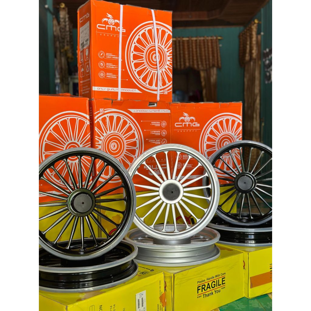 Velg CMG Racing Galaxy Palang 20 Honda Vario 110 Scoopy Beat STAYLO GENIO