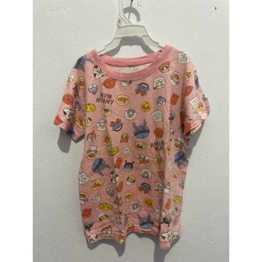 kaos anak unisex anpanman