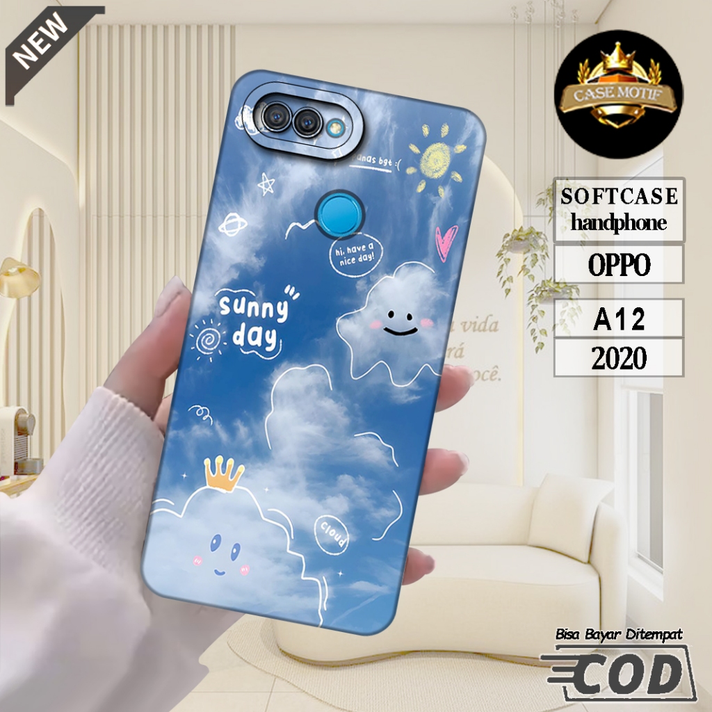 Softcase Hp OPPO A12 Casing OPPO A12 4G Terbaru 2020 Aksesoris Softcase Casing Silikon Case Hp Murah