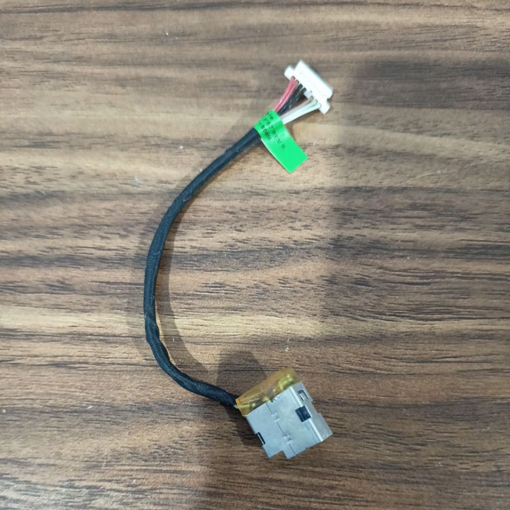 Kabel konektor charger Jack DC power HP 14-bw Hp 14-bs HP 240 G6 Normal Tested Seken Original [ Kone