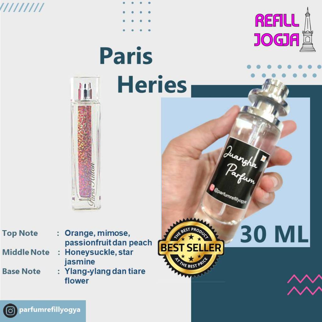 Parfum Refill PARIS HERIES| kualitas terbaik