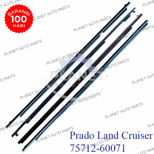 Pelipit Karet Kaca Luar Weather Strip Toyota Land Cruiser Prado 2010 - 10001818 PAP