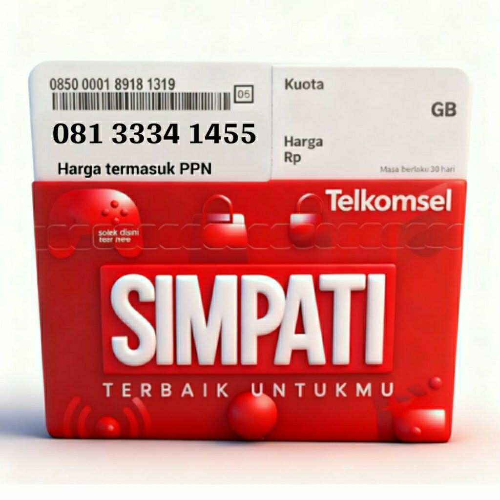 SIMPATI 11 DIGIT NOMOR CANTIK 3334 1455 IASS