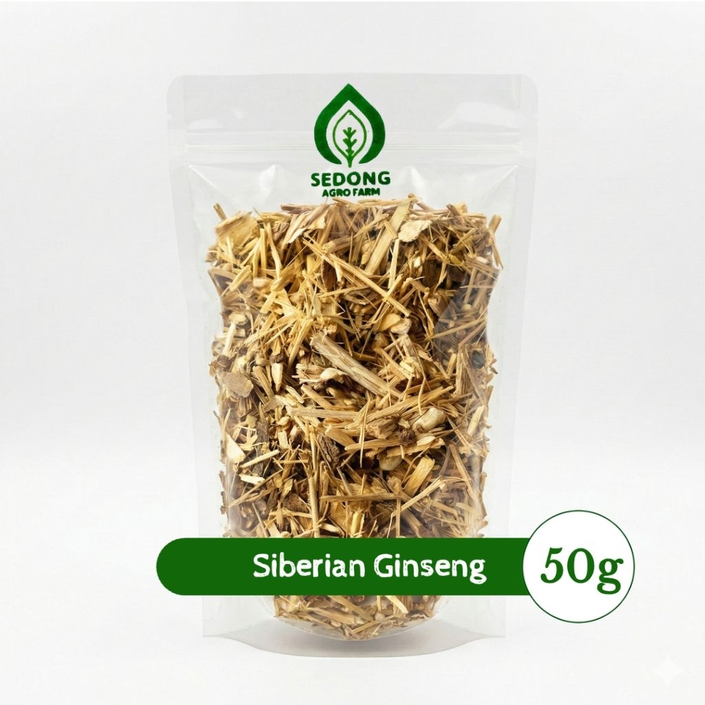 50g Siberian Ginseng Root Siberia Eleuthero root Tisane Cut & Sifted