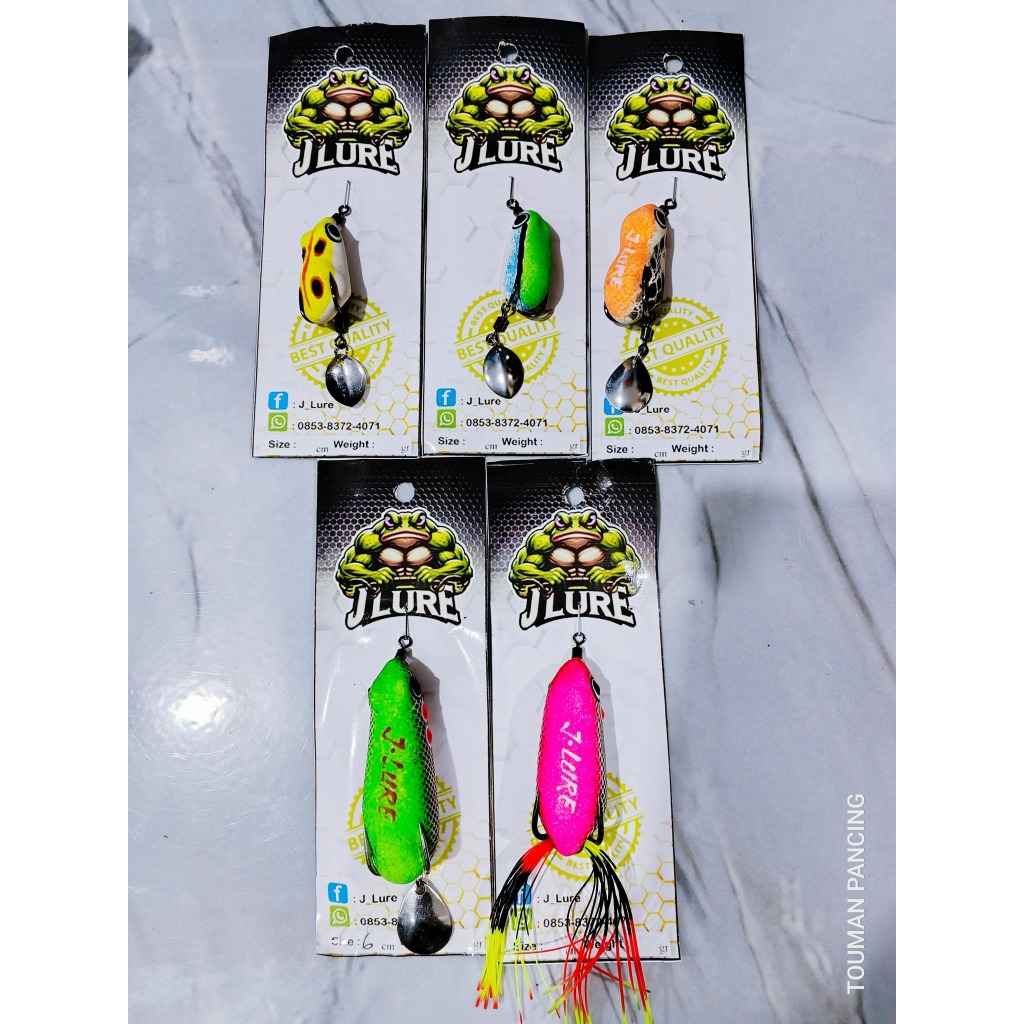 Softfrog J-Lure, 2N Lure, Execute, DM Lure, ALKHA LURE, SUMMON, Abal Lure, TERATAI LURE, VR LURE