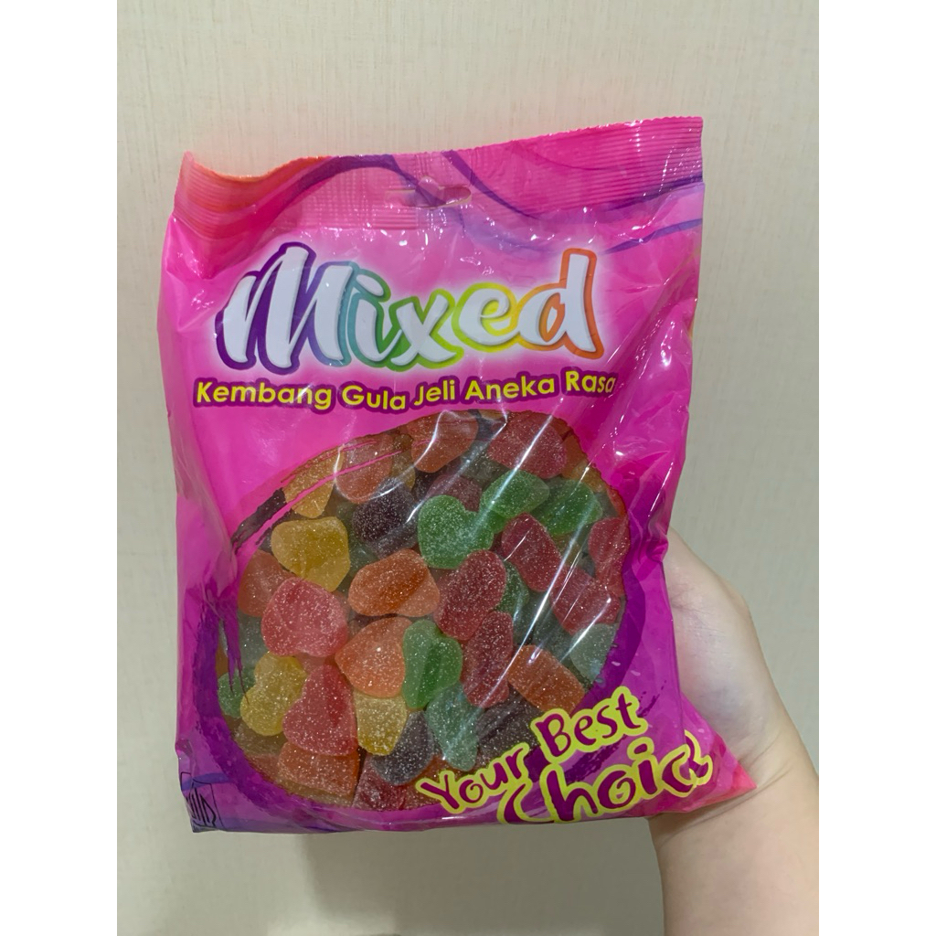 Permen Jelly Malaysia / Waisun Mixed Pastilles @1kg