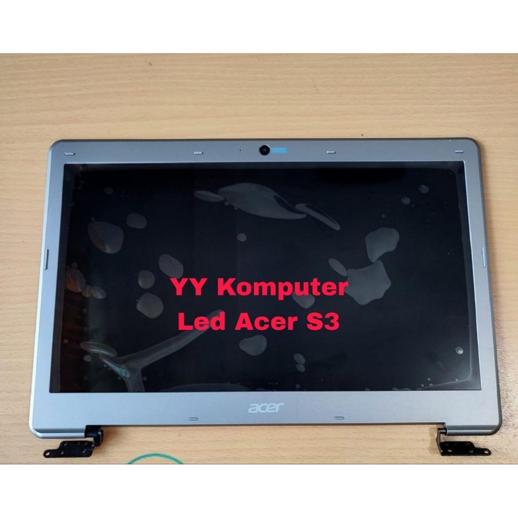 Layar LED LCD Laptop Acer S3 S3-391 S3-392 MS2346 FULL SET 13.3 Inch