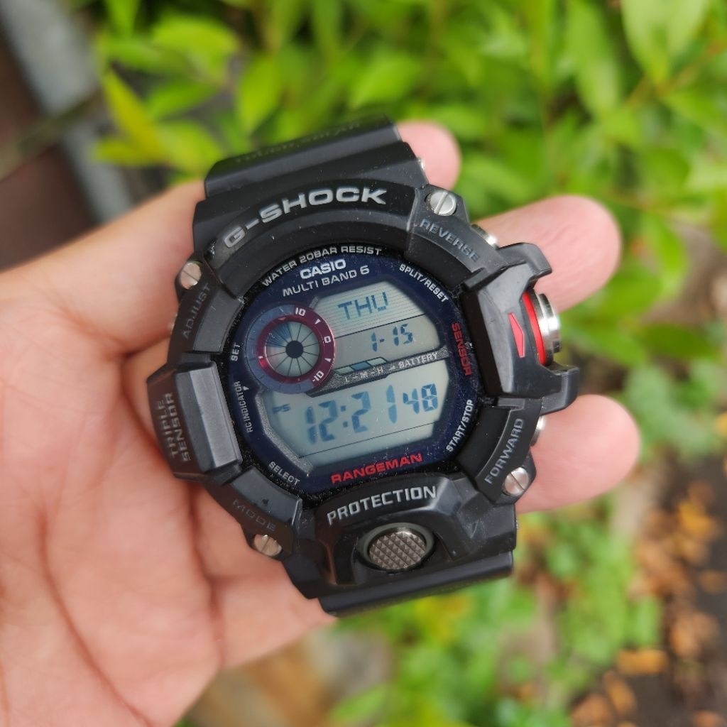 Casio G-shock Rangeman GW-9400-1DR Second Preloved Original