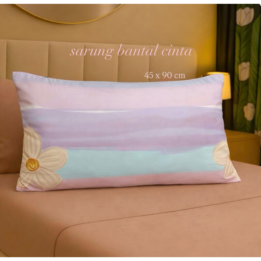 Sarung Bantal Cinta Aesthetic Jumbo - Sarung Bantal Cinta Motif Karakter Termurah - Bantal Cinta Uku