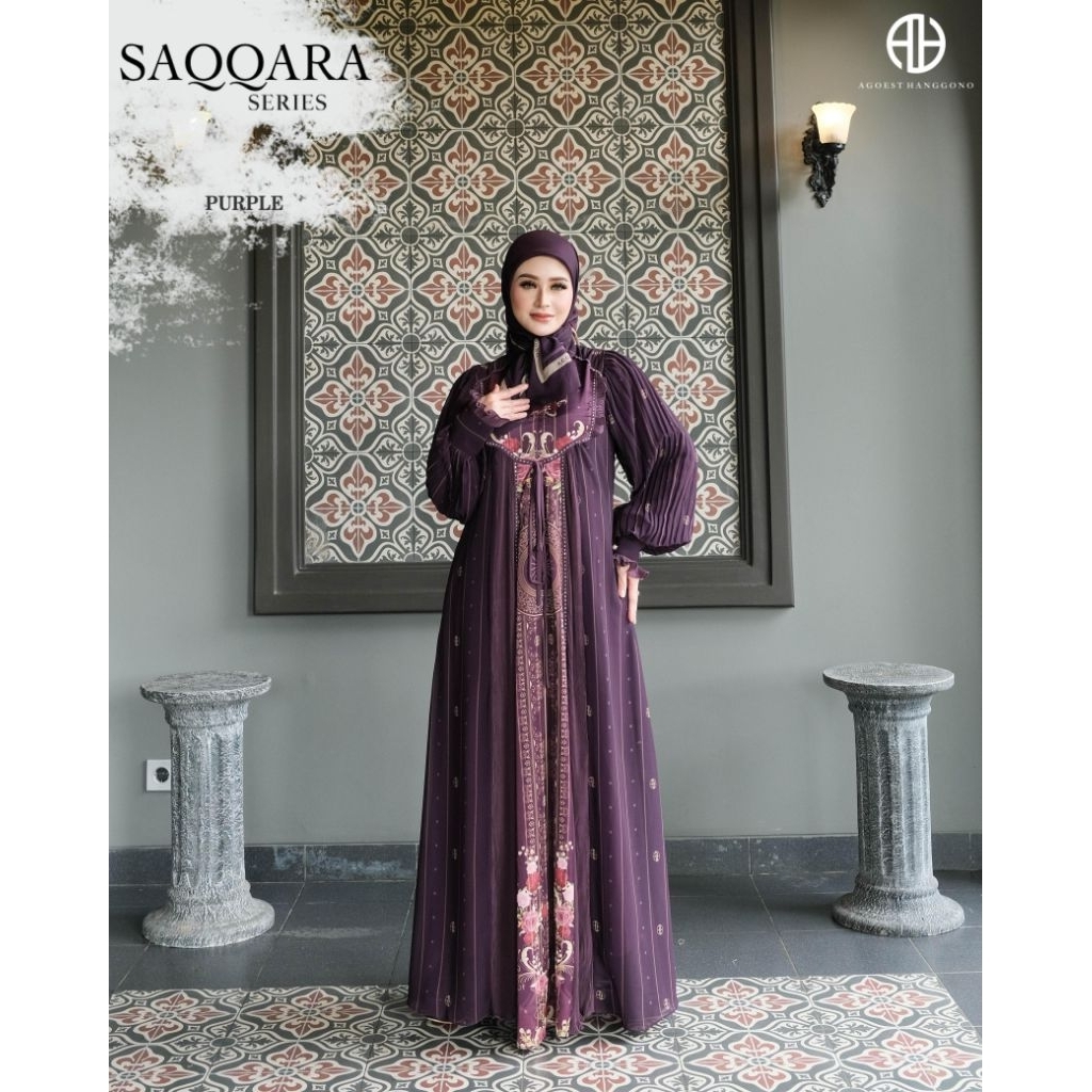Saqqara set syari original Agoest hanggono