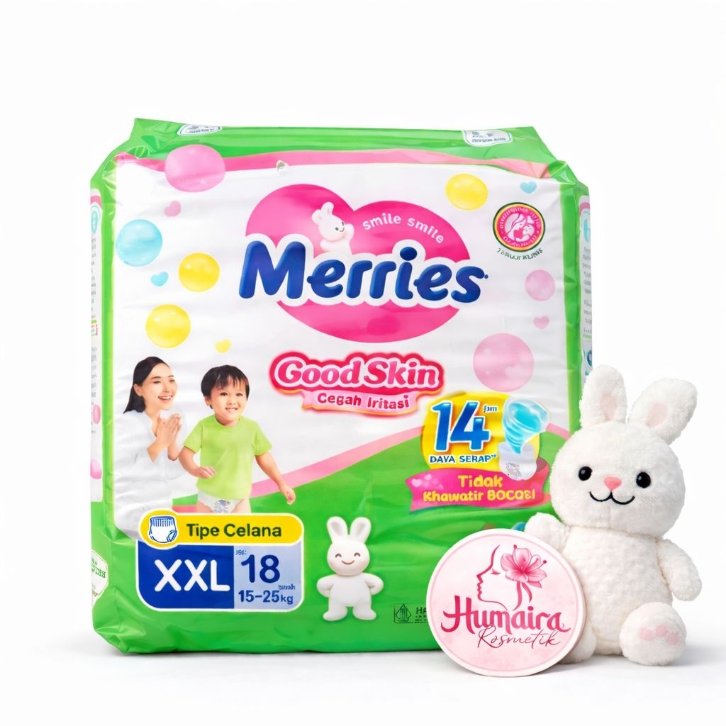 Merries Pampers Popok Bayi XXL 18