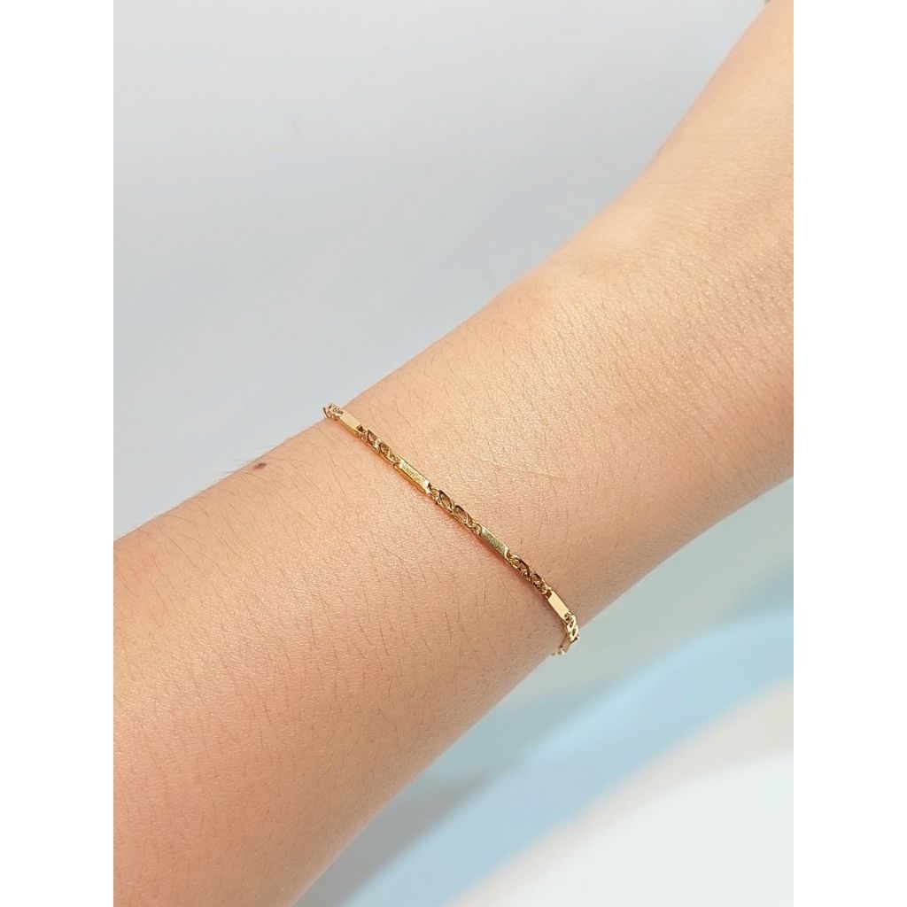 Gelang Rantai Emas Kuning 1.97 Gram 16K 700 (RH412)