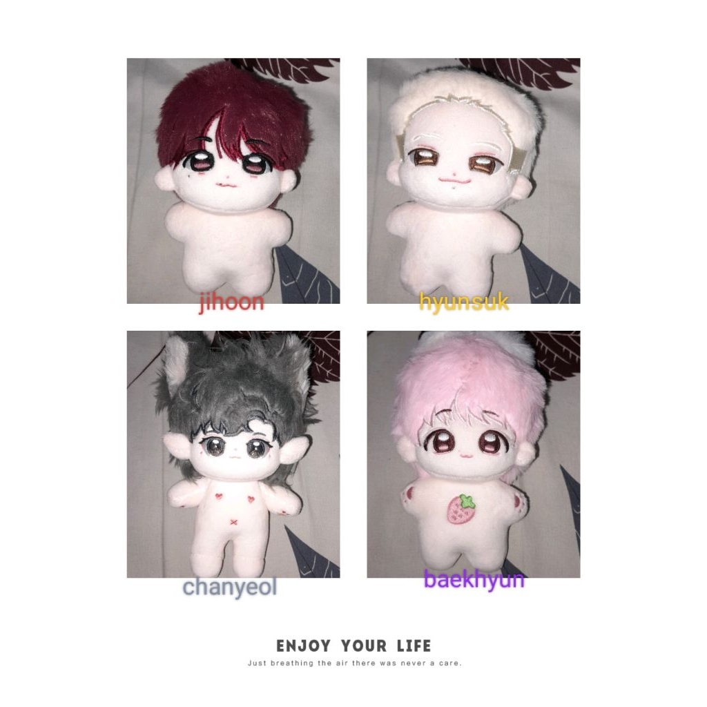 [hachiwoo] doll fanmade exo baekhyun chanyeol treasure hyunsuk jihoon