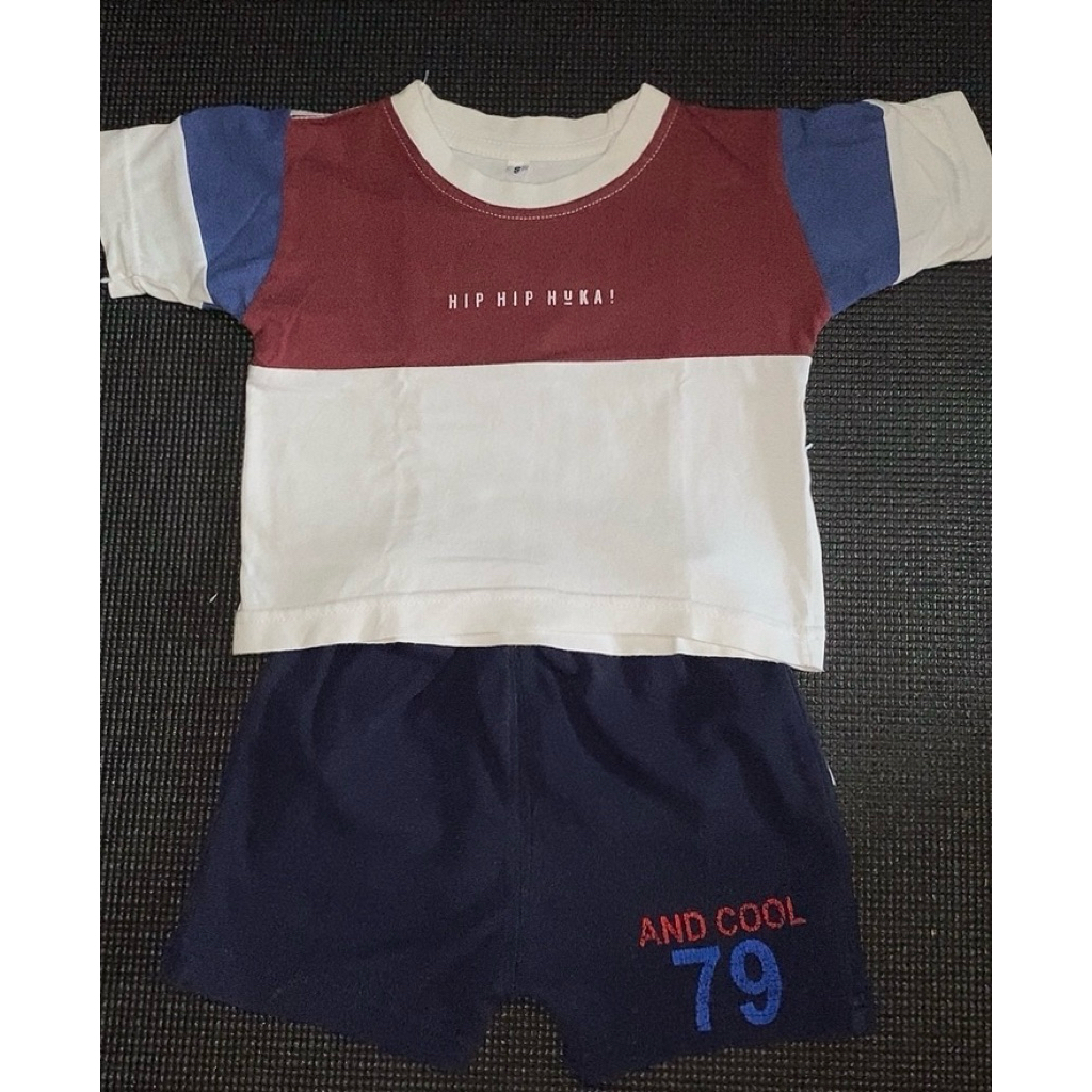 Baju Setelan anak newborn branded pl