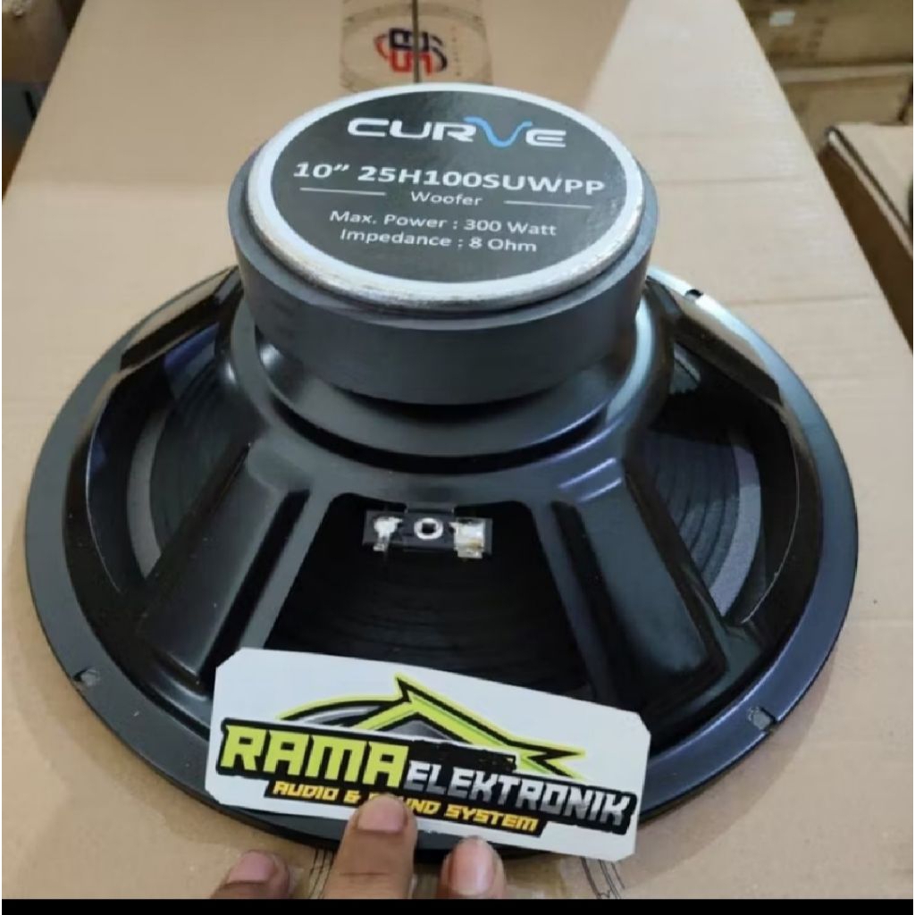 Spiker Curve 10Inch 25H100SUWPP Wofer 10Inch Cur Ve10Inch