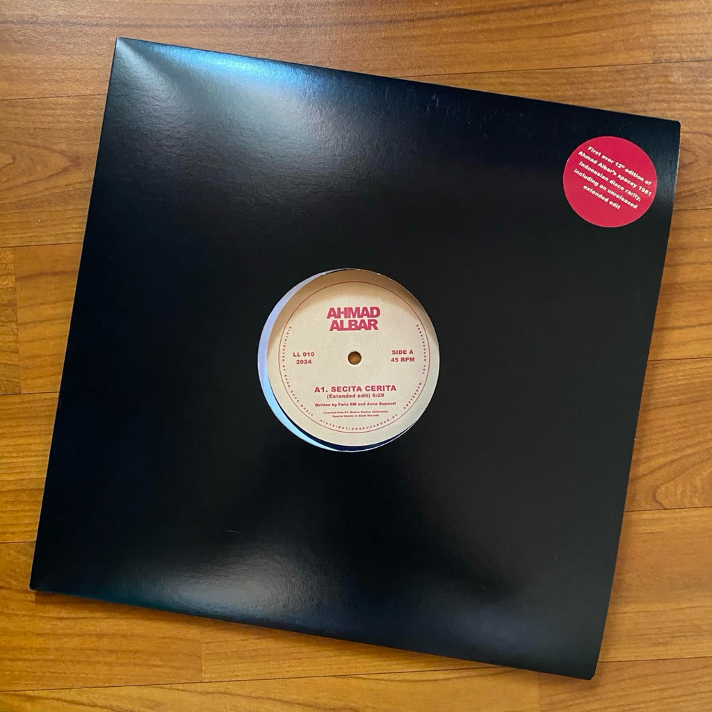 Vinyl | Piringan Hitam Ahmad Albar - Secita Cerita