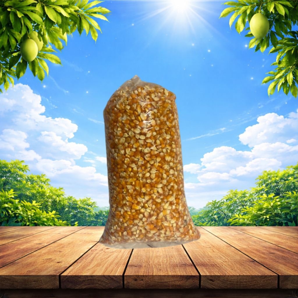 Jagung Burung Repack 1kg – Pakan Burung Pipil Kering Berkualitas & Bersih