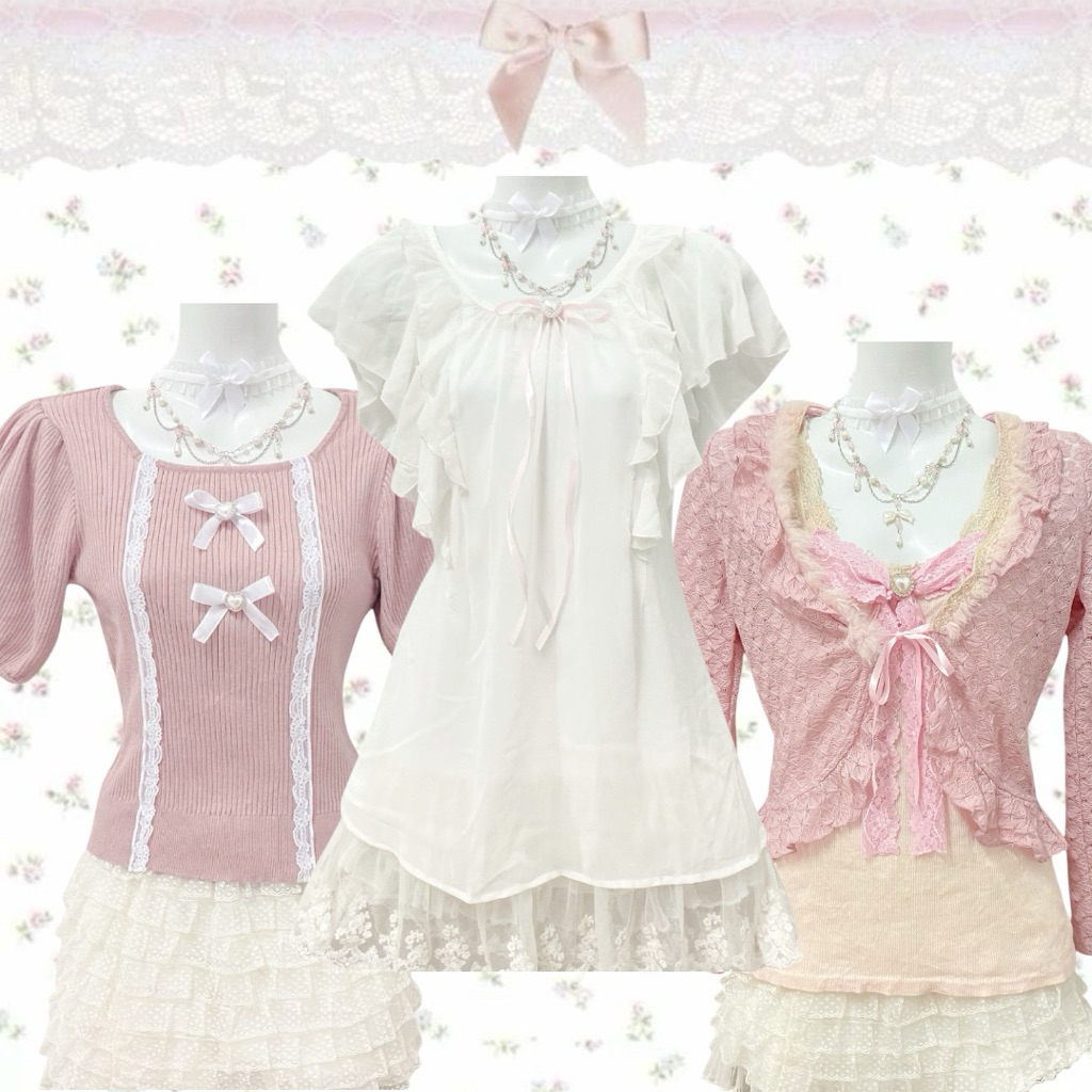 ACUBI REWORKED ITEMS | Y2K | CROPTOP | COQUETTE| DRESS